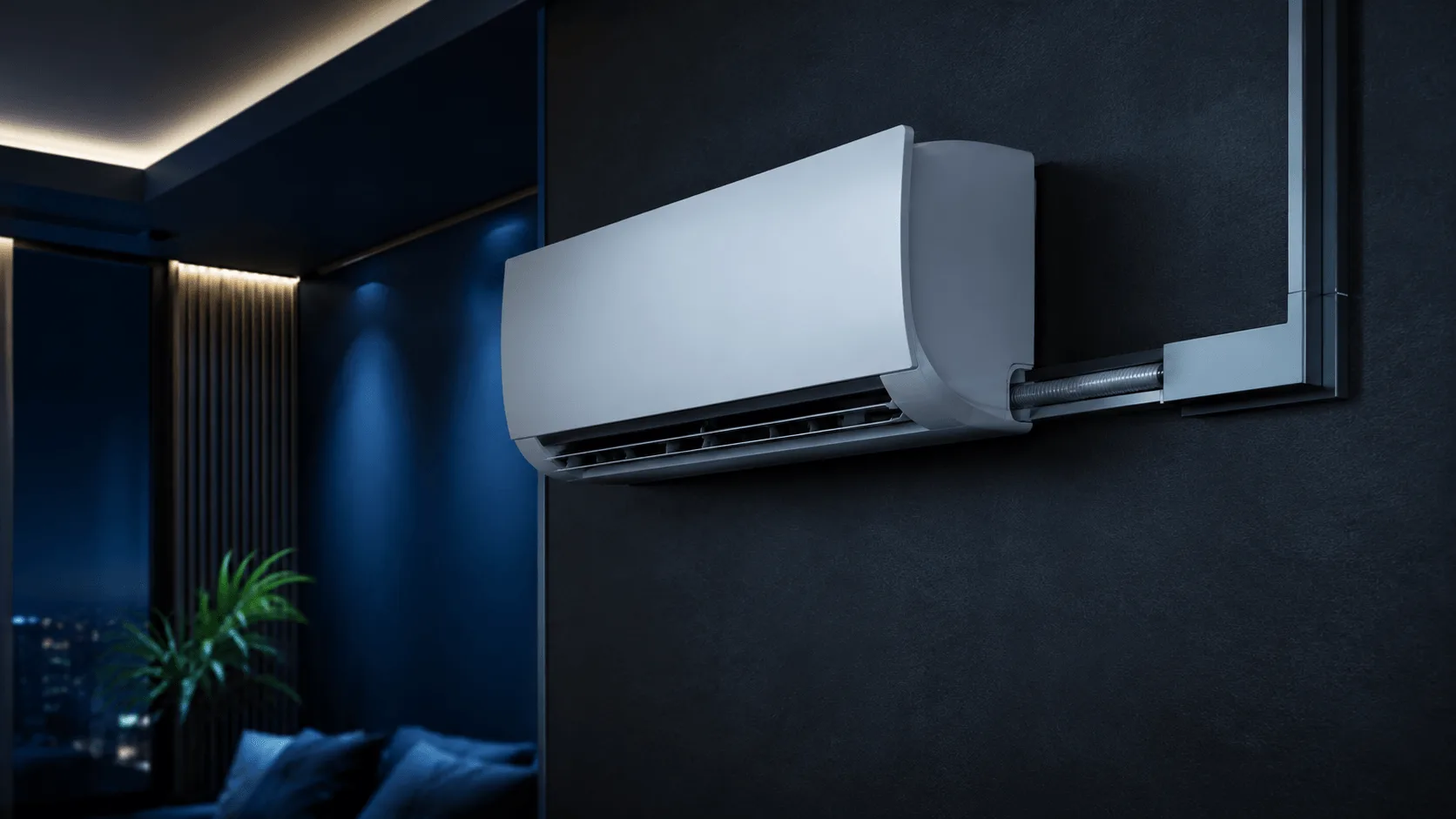 Air conditioning installation in a Valencia home