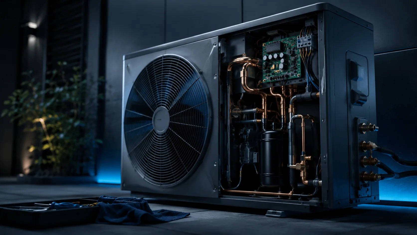 Air conditioning repair in a Valencia home