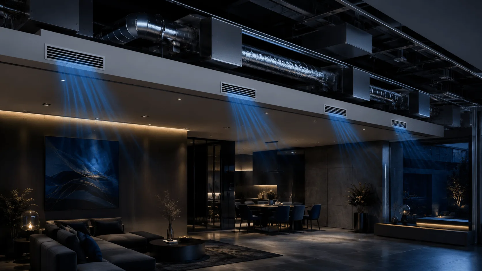 Ducted air conditioning systems in Valencia