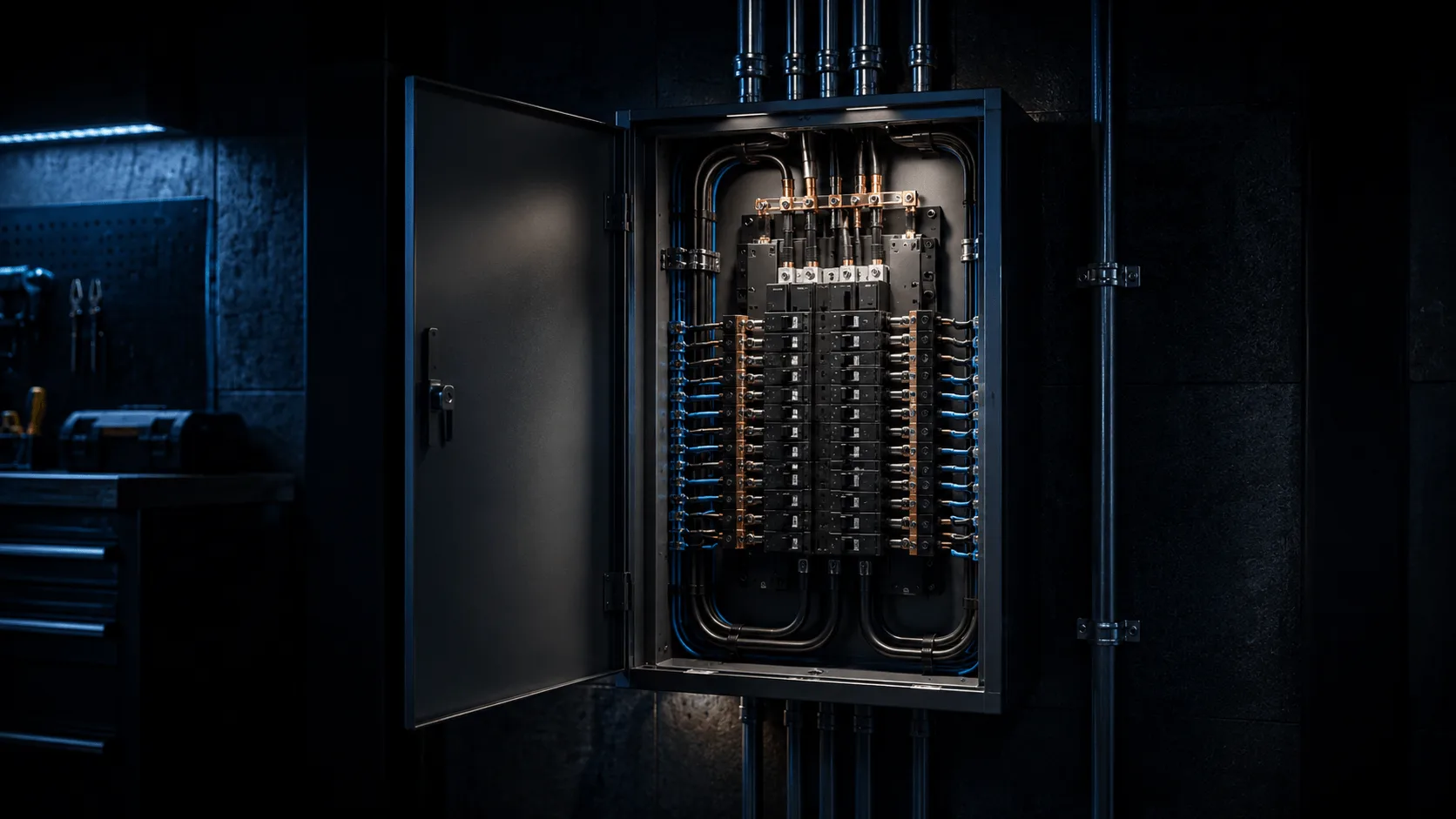 Electrical panel upgrade in a Valencia property