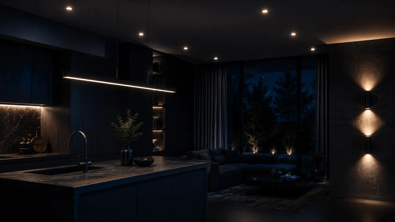 New electrical points and lighting installation in a Valencia home