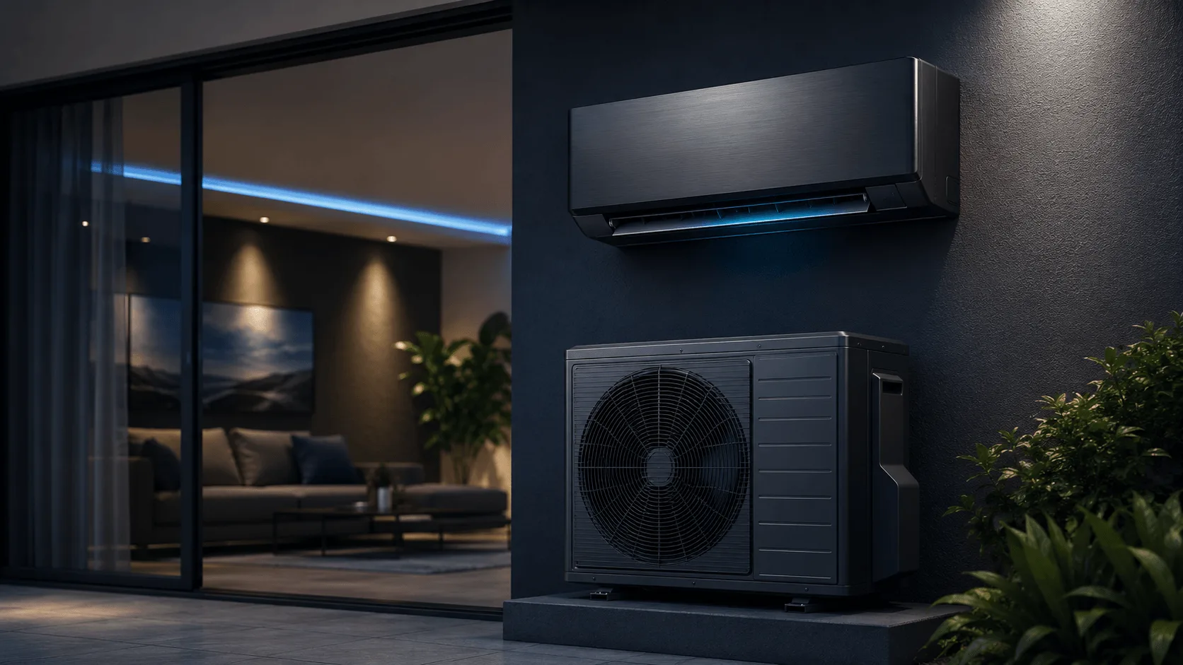 Air conditioning maintenance in a Valencia home