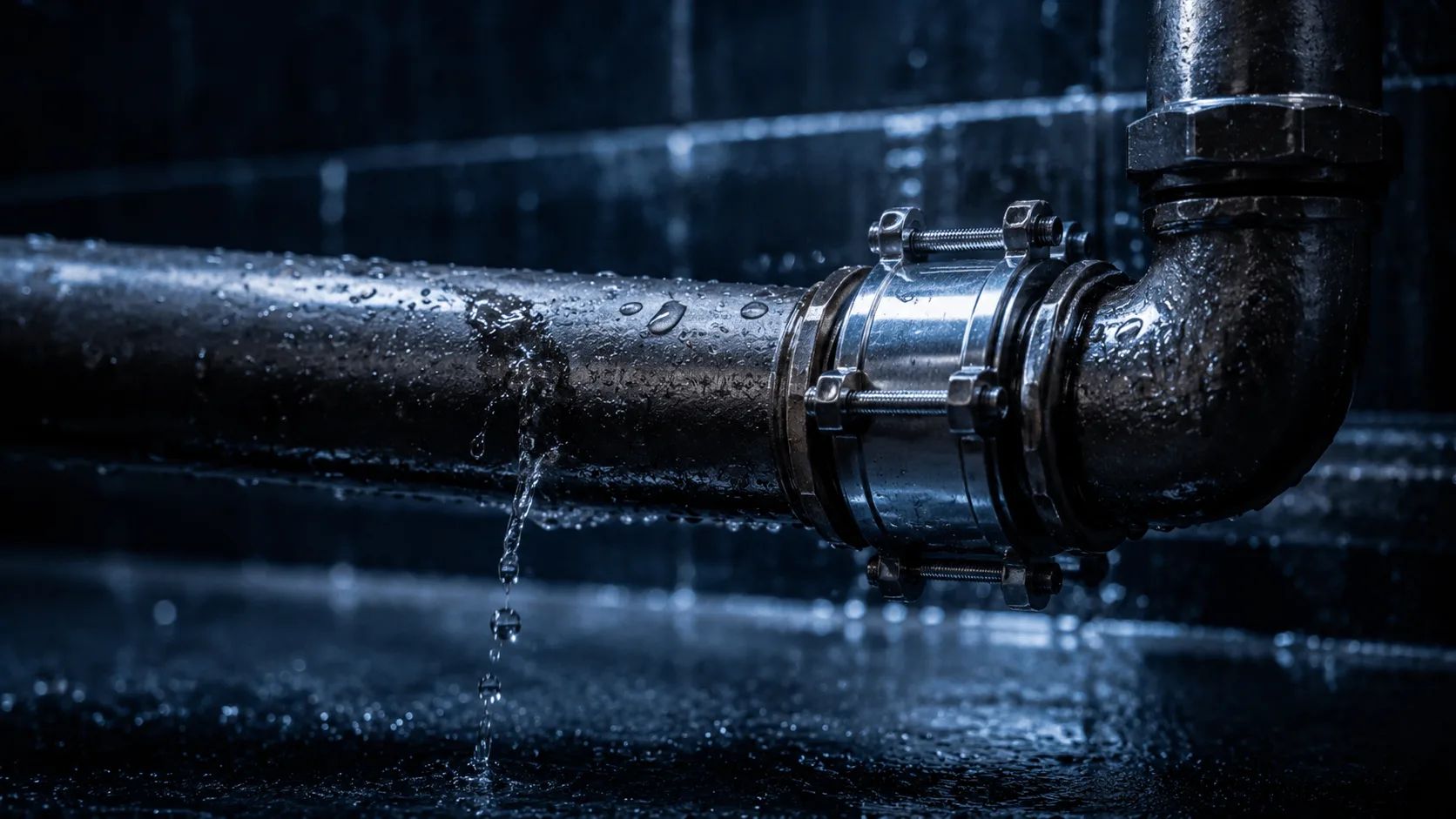 Water leak detection and repair in a Valencia apartment